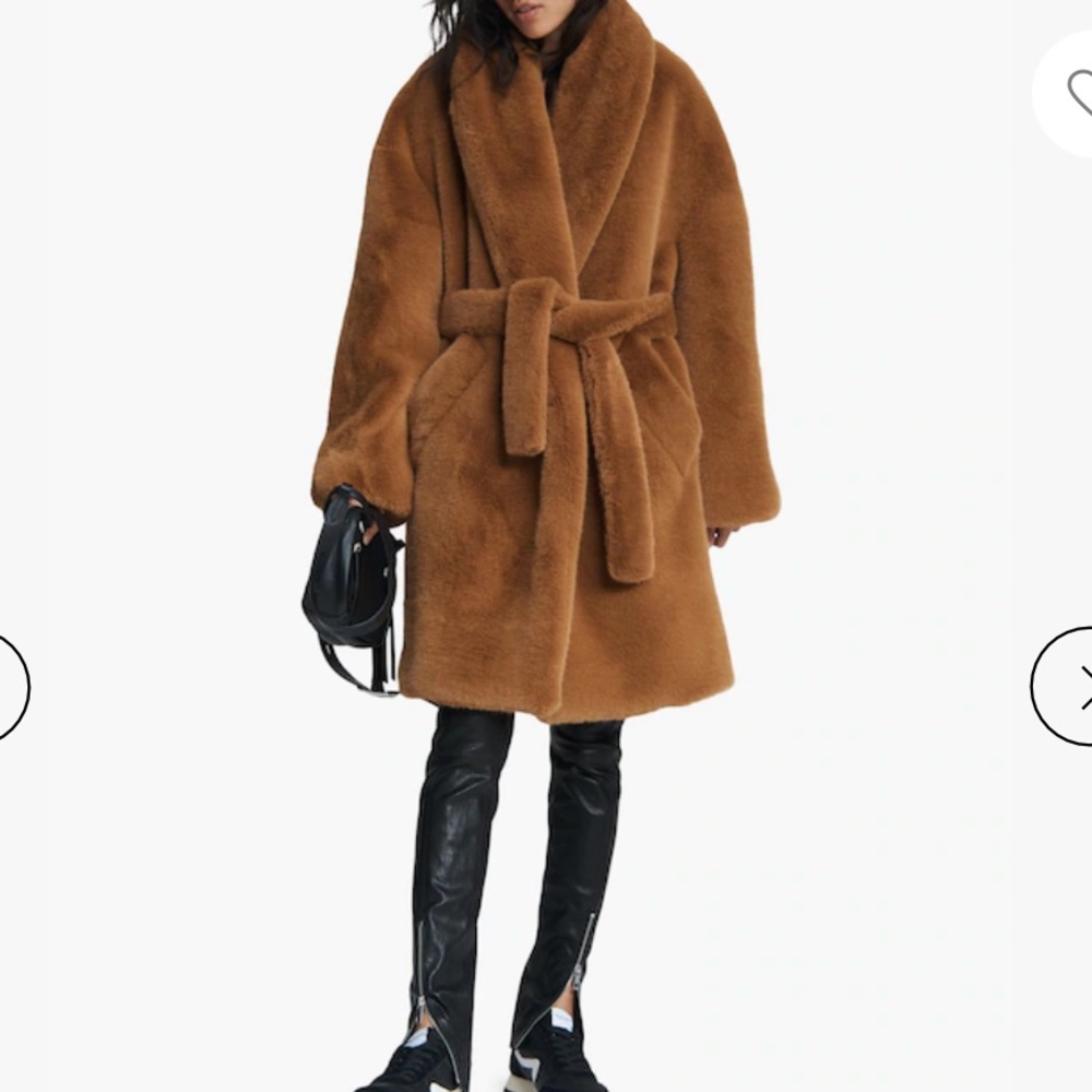 rag & bone Bijou Faux Fur Coat